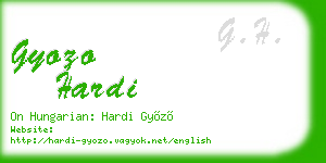 gyozo hardi business card